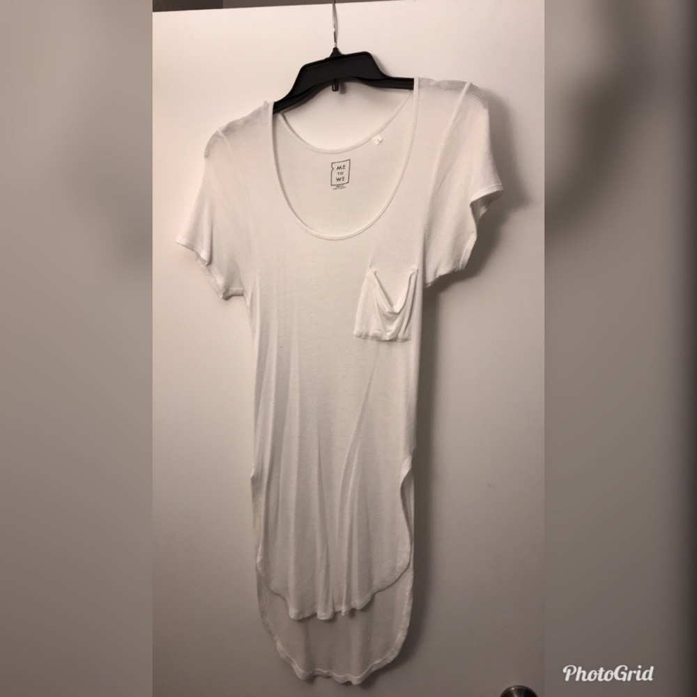 Sheer White Comfy Top